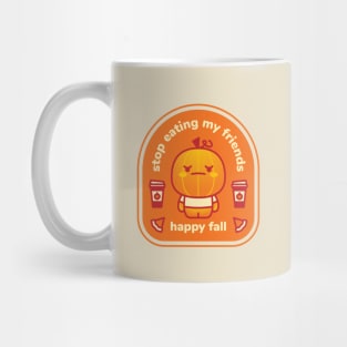 Stop Eating My Friends (Light Colorway) Mug